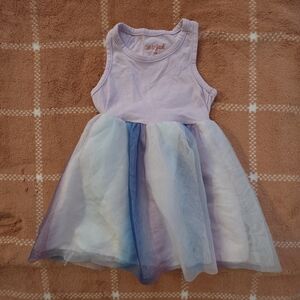 Cat & Jack Purple and Blue Tulle Dress